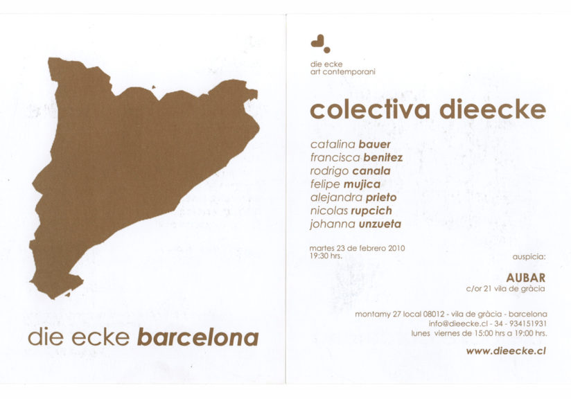 die ecke barcelona colectiva 2010
