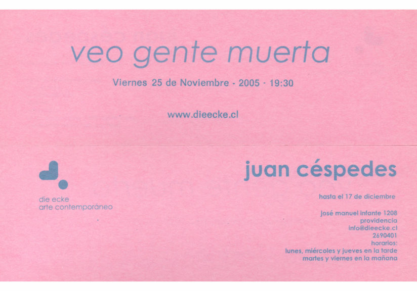veo gente muerta